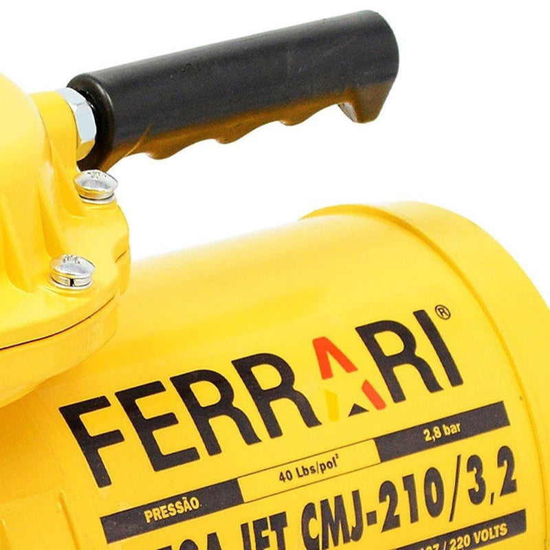 Compressor Ar Direto 1/2 hp c/ Kit mega jet CMJ-210/3,2 bivolt ferrari