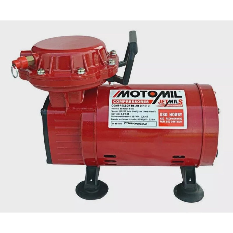 Compressor Ar Direto 2,3 Pes Jetmil-S Motomil Bivolt